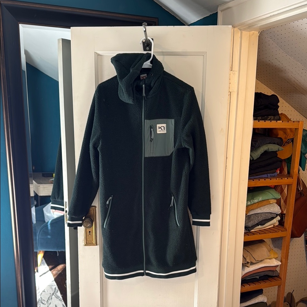 Kari Traa Green Fleece Jacket